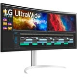 LG 38BQ85C-W computerskærm 95,2 cm (37.5") 3840 x 1600 pixel Quad HD+ Hvid, Gaming Skærm Sort/Hvid, 95,2 cm (37.5"), 3840 x 1600 pixel, Quad HD+, 5 ms, Hvid