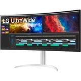 LG 38BQ85C-W computerskærm 95,2 cm (37.5") 3840 x 1600 pixel Quad HD+ Hvid, Gaming Skærm Sort/Hvid, 95,2 cm (37.5"), 3840 x 1600 pixel, Quad HD+, 5 ms, Hvid