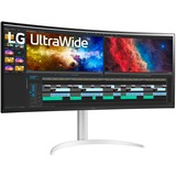 LG 38BQ85C, Gaming Skærm Sort/Hvid