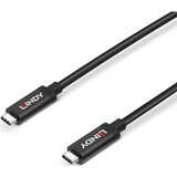 Lindy 43308 USB-kabel 5 m USB 3.2 Gen 2 (3.1 Gen 2) USB C Sort Sort, 5 m, USB C, USB C, USB 3.2 Gen 2 (3.1 Gen 2), 10000 Mbit/s, Sort