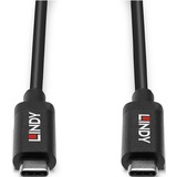 Lindy 43308 USB-kabel USB 3.2 Gen 2 (3.1 Gen 2) 5 m USB C 10 Gbit/sek. 60 W Sort Sort, 5 m, USB C, USB C, USB 3.2 Gen 2 (3.1 Gen 2), 10 Gbit/sek., Sort