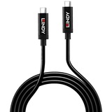 Lindy 43308 USB-kabel USB 3.2 Gen 2 (3.1 Gen 2) 5 m USB C 10 Gbit/sek. 60 W Sort Sort, 5 m, USB C, USB C, USB 3.2 Gen 2 (3.1 Gen 2), 10 Gbit/sek., Sort