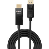 Lindy DisplayPort til HDMI adapterkabel med HDR Sort