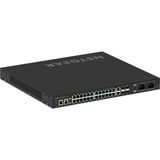 Netgear GSM4230UP Administreret L2/L3 Gigabit Ethernet (10/100/1000) Strøm over Ethernet (PoE) 1U Sort, Switch Sort, Administreret, L2/L3, Gigabit Ethernet (10/100/1000), Strøm over Ethernet (PoE), Stativ-montering, 1U