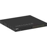 Netgear GSM4230UP Administreret L2/L3 Gigabit Ethernet (10/100/1000) Strøm over Ethernet (PoE) 1U Sort, Switch Sort, Administreret, L2/L3, Gigabit Ethernet (10/100/1000), Strøm over Ethernet (PoE), Stativ-montering, 1U