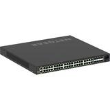 Netgear GSM4248PX Administreret L2/L3/L4 Gigabit Ethernet (10/100/1000) Strøm over Ethernet (PoE) Sort, Switch Administreret, L2/L3/L4, Gigabit Ethernet (10/100/1000), Strøm over Ethernet (PoE), Stativ-montering