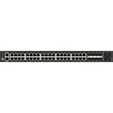 Netgear GSM4248PX Administreret L2/L3/L4 Gigabit Ethernet (10/100/1000) Strøm over Ethernet (PoE) Sort, Switch Administreret, L2/L3/L4, Gigabit Ethernet (10/100/1000), Strøm over Ethernet (PoE), Stativ-montering