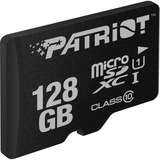 Patriot PSF128GMDC10 hukommelseskort 128 GB MicroSDXC UHS-I Klasse 10 Sort, 128 GB, MicroSDXC, Klasse 10, UHS-I, 80 MB/s, Class 1 (U1)