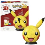 Ravensburger 3D Puzzlebold Pokémon Pikachu med ører, Puslespil 