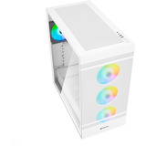 Sharkoon Rebel C50 RGB renoveret, Towerkabinet Hvid