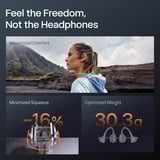 Shokz OpenRun Pro 2 Headset Trådløs Ørekrog Sport Bluetooth Sort Sort, Trådløs, Sport, 20 - 20000 Hz, 30,3 g, Headset, Sort