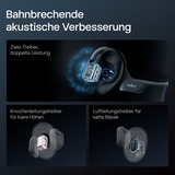 Shokz OpenRun Pro 2 Headset Trådløs Ørekrog Sport Bluetooth Sort Sort, Trådløs, Sport, 20 - 20000 Hz, 30,3 g, Headset, Sort