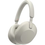 Sony WH-1000XM5 Headset Kabel & trådløs Opkald/musik Bluetooth Sølv, Hvid, Hovedtelefoner Sølv, Kabel & trådløs, Opkald/musik, 4 - 40000 Hz, 250 g, Headset, Sølv, Hvid