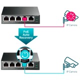 TP-Link TL-SG105PE, Switch grå