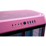 Thermaltake CA-1Z1-00MAWN-00, Towerkabinet Pink
