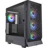 Thermaltake Ceres 500 TG ARGB, Towerkabinet Sort