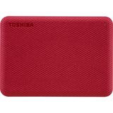 Toshiba Canvio Advance ekstern harddisk 1000 GB Rød Rød, 1000 GB, 2.5", 2.0/3.2 Gen 1 (3.1 Gen 1), Rød