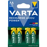 Varta -56706B Husholdningsbatterier Genopladeligt batteri, AA, Nikkel-Metalhydrid (NiMH), 1,2 V, 4 stk, 2100 mAh