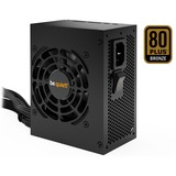 be quiet! SFX POWER 3 450W enhed til strømforsyning 20+4 pin ATX Sort, PC strømforsyning Sort, 450 W, 100 - 240 V, 500 W, 50/60 Hz, 6/2.5 A, 6 A