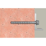 fischer Betonskrue UltraCut FBS II 8x55 5/- Sekskant med U-skive TX 