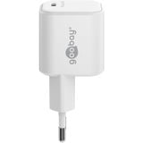 goobay 45 W USB-C PD GaN Nano hurtigoplader Hvid