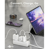 goobay 45 W USB-C PD GaN Nano hurtigoplader Hvid