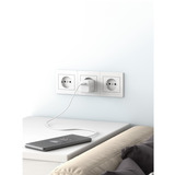 goobay 45 W USB-C PD GaN Nano hurtigoplader Hvid