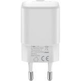 goobay 45 W USB-C PD GaN Nano hurtigoplader Hvid