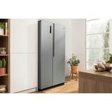 gorenje HZF55082 NRS917E41X G400, Side-by-side rustfrit stål, Amerikansk dør, Glas, 544 L, SN-N, C, 39 dB
