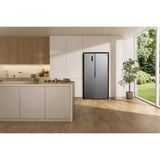 gorenje HZF55082 NRS917E41X G400, Side-by-side rustfrit stål, Amerikansk dør, Glas, 544 L, SN-N, C, 39 dB