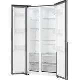 gorenje HZF55082 NRS917E41X G400, Side-by-side rustfrit stål, Amerikansk dør, Glas, 544 L, SN-N, C, 39 dB