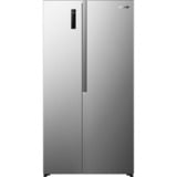 gorenje Side by side NRS917E41X SI, Side-by-side rustfrit stål, Fritstående, Amerikansk dør, Rustfrit stål, 2 dør(e), Berøring, LED