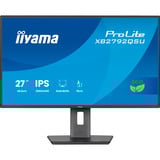 iiyama ProLite XB2792QSU-B1 computerskærm 68,6 cm (27") 2560 x 1440 pixel Quad HD Sort, LED-skærm Sort (mat), 68,6 cm (27"), 2560 x 1440 pixel, Quad HD, 3 ms, Sort