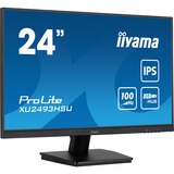 iiyama ProLite XU2493HSU-B7 computerskærm 60,5 cm (23.8") 1920 x 1080 pixel Fuld HD LED Sort, LED-skærm Sort (mat), 60,5 cm (23.8"), 1920 x 1080 pixel, Fuld HD, LED, 1 ms, Sort