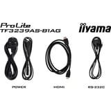 iiyama TF3239AS-B1AG, Offentlig visning Sort (mat)