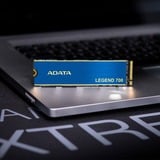 ADATA LEGEND 700 1 TB, Solid state-drev Blå/Guld