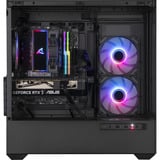 ALTERNATE AGP-WINDOW-INT-13, Gaming PC Sort/gennemsigtig