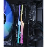 ALTERNATE AGP-WINDOW-INT-13, Gaming PC Sort/gennemsigtig