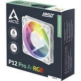 ARCTIC Freezer P12 Pro A-RGB (White) Computerkabinet Ventilator 12 cm Hvid 3 stk, Sag fan Hvid, Ventilator, 12 cm, 131 m³/t, Hvid