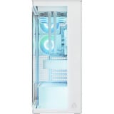 ARCTIC Xtender White (Clear Glass) Midi Tower Hvid, Towerkabinet Hvid, Midi Tower, PC, Hvid, EATX, Metal, Hærdet glas, Spil