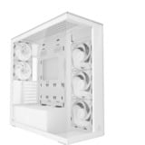 ARCTIC Xtender (White) Midi Tower Hvid, Towerkabinet Hvid, Midi Tower, PC, Hvid, EATX, Metal, Hærdet glas, Spil