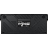 ASUS ROG Azoth Extreme tastatur Spil USB + RF Wireless + Bluetooth QWERTZ Sort, Gaming-tastatur Sort, DE-layout, ROG NX Snow, Kabel & trådløs, USB + RF Wireless + Bluetooth, Mekanisk, QWERTZ, RGB LED, Sort