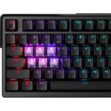 ASUS ROG Azoth Extreme tastatur Spil USB + RF Wireless + Bluetooth QWERTZ Sort, Gaming-tastatur Sort, DE-layout, ROG NX Snow, Kabel & trådløs, USB + RF Wireless + Bluetooth, Mekanisk, QWERTZ, RGB LED, Sort