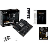 ASUS TUF GAMING A620M-PLUS AMD A620 Sokkel AM5 micro ATX, Bundkort AMD, Sokkel AM5, AMD Ryzen 7000 Series, Sokkel AM5, DDR5-SDRAM, 128 GB