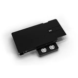 Alphacool Core RX 9070 XT Steel Legend, Vandkøling gennemsigtig/Chrome