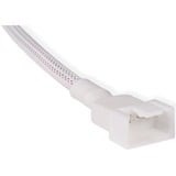Alphacool Forlængerkabel 4-pin til 4-pin, 15 cm, Forlængerledning Hvid