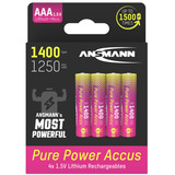 Ansmann 1311-0034, Batteri Rosa/Gul