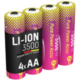Ansmann 1311-0034, Batteri Rosa/Gul