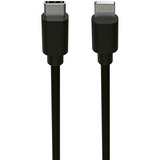 Ansmann USB 2.0 adapterkabel, USB-C stik > Lightning stik Sort