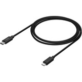 Ansmann USB 2.0 adapterkabel, USB-C stik > Lightning stik Sort